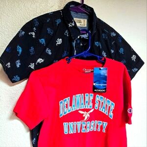 [NWT/Preowned] [Bundle of Two] Free Planet & Champion Boys short-sleeved T/Shirt